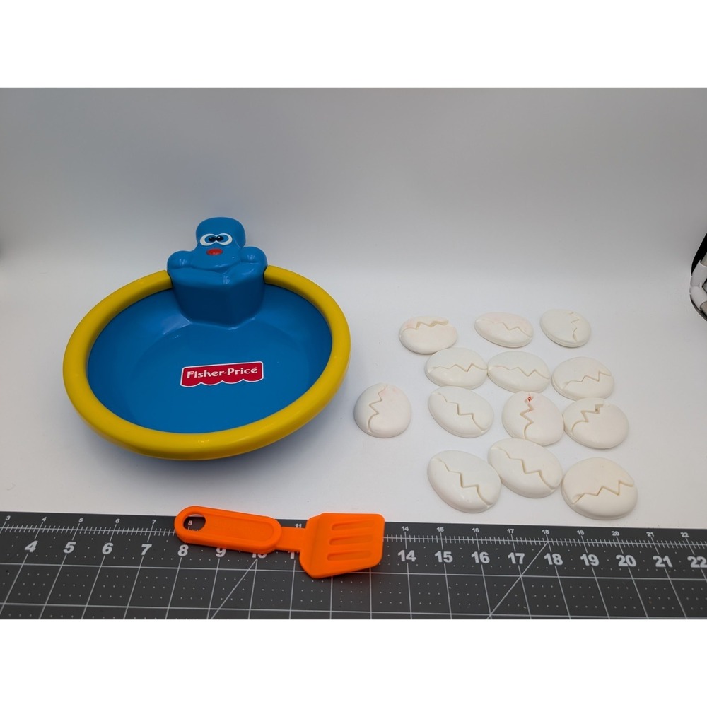 Fisher Price Scrambled Eggs Game Color Matching Replacement‎ Parts Not Complete